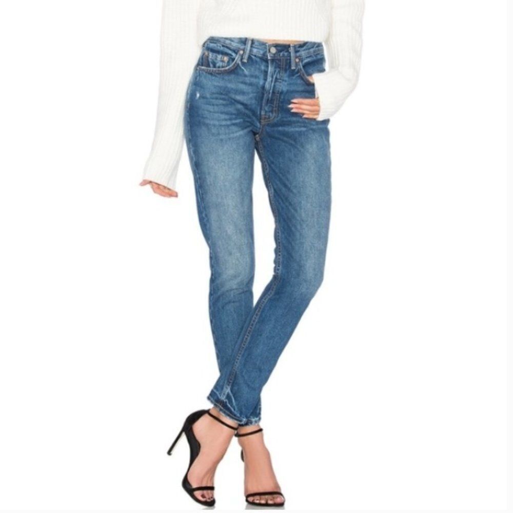 GRLFRND Karolina High-Rise Skinny Jean Rigid Denim Close to You Size 25